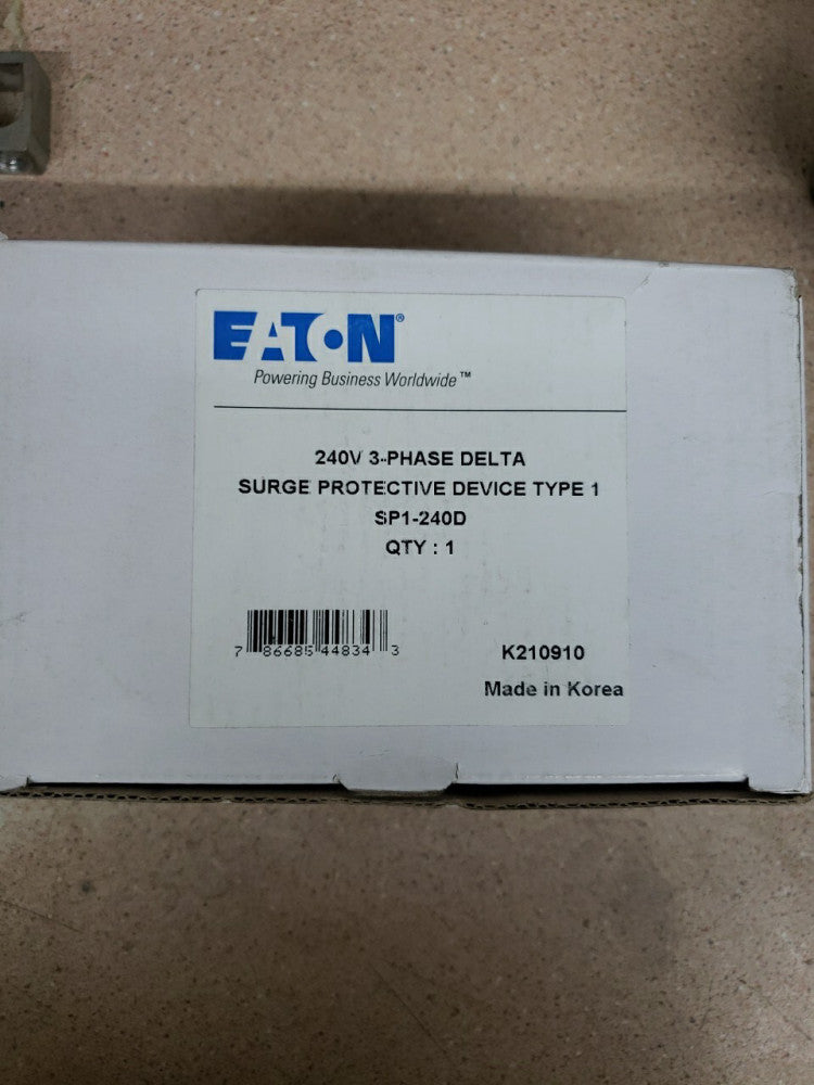 1) EATON CORPORATION SP1-240D / SP1240D (NEW IN BOX)
