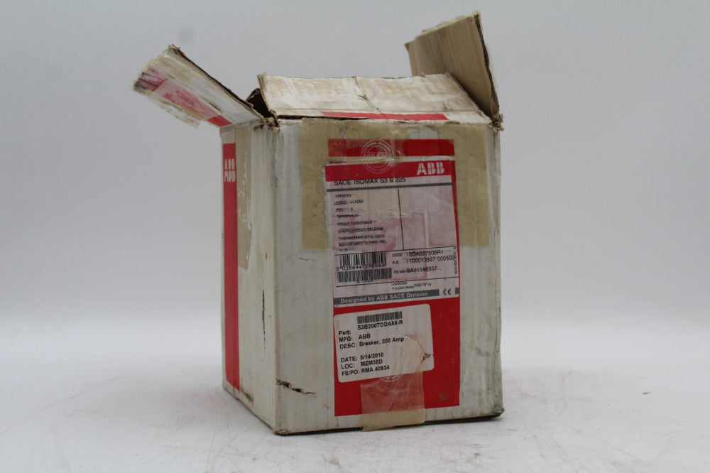 ABB S3B200TDDA58-R Breaker 200 Amp