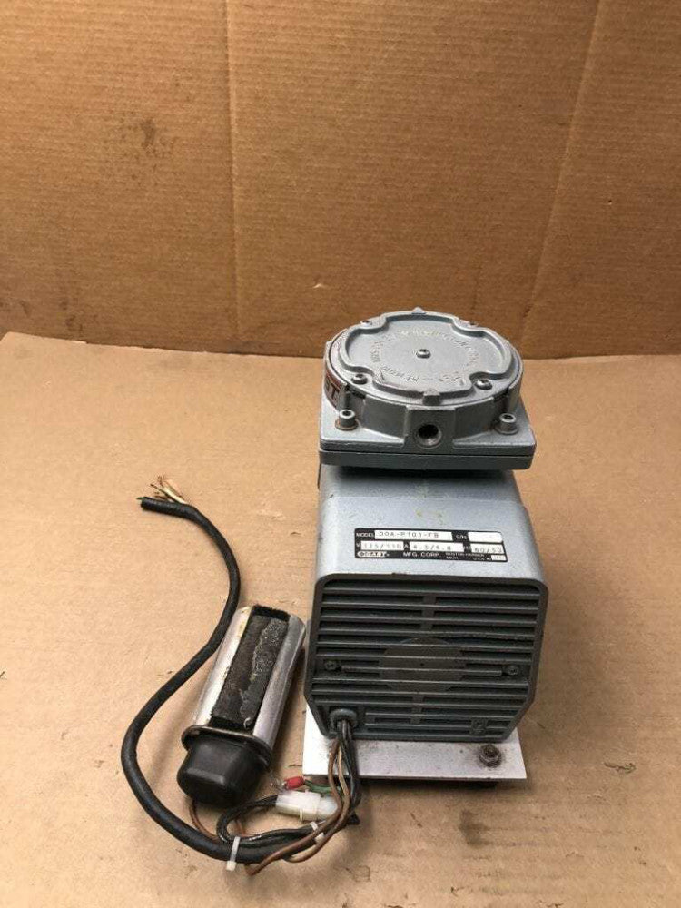 Gast DOA-P101-FB 1/3HP Oilless Diaphragm Vacuum Pump 115/110V 3000RPM 1PH