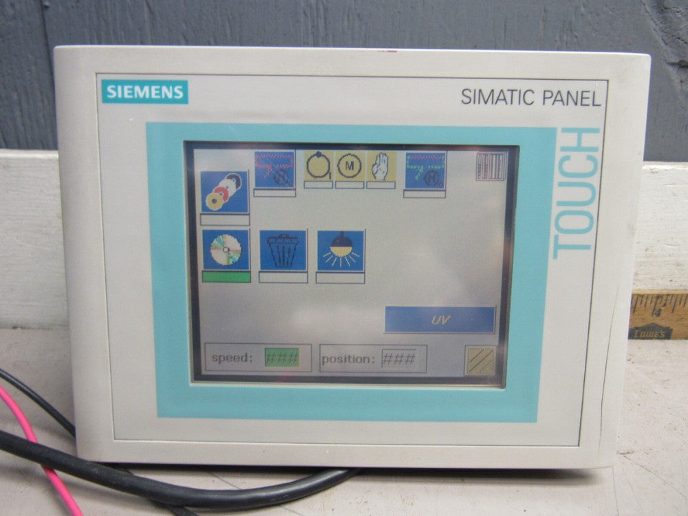 SIEMENS 6AV6545-0CA10-0AX1 SIMATIC TP270 6'' TOUCH PANEL NICE USED TAKEOUT!!M/O
