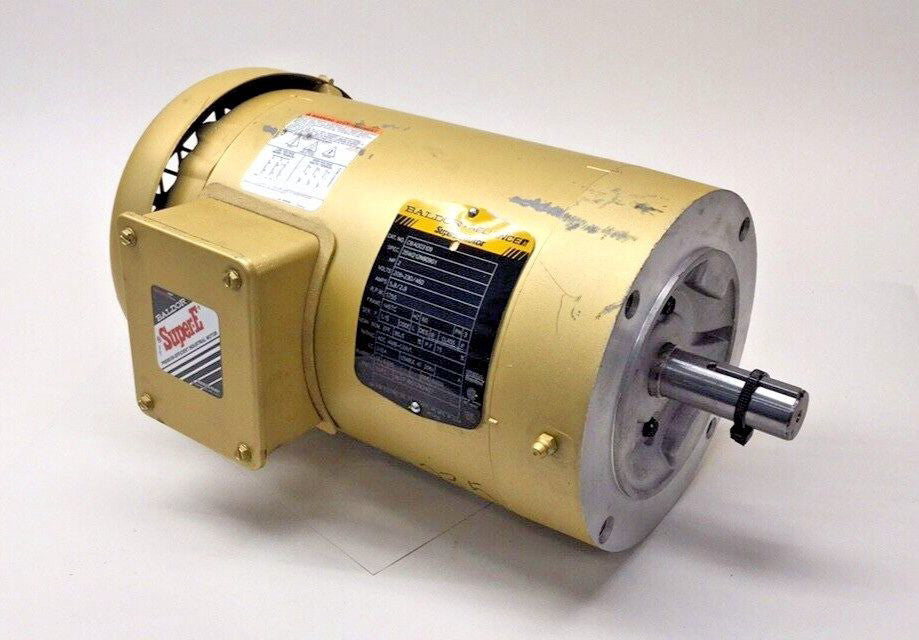 Baldor CBA003109 Used Electric Motor 35W212N909G1 3ph 2hp 208-230/460V 1755rpm