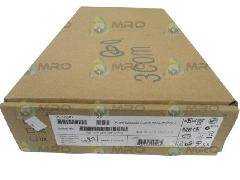 3COM 3C16487 2824-SFP PLUS BASELINE SWITCH NSMP