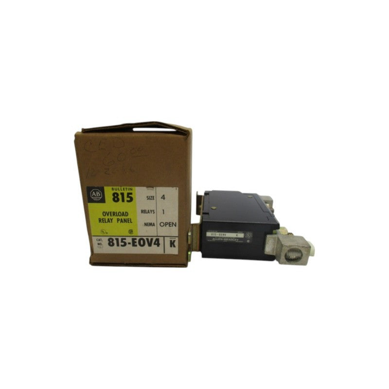 ALLEN BRADLEY 815-E0V4 SER. K 600VAC (BR/YL) NSMP