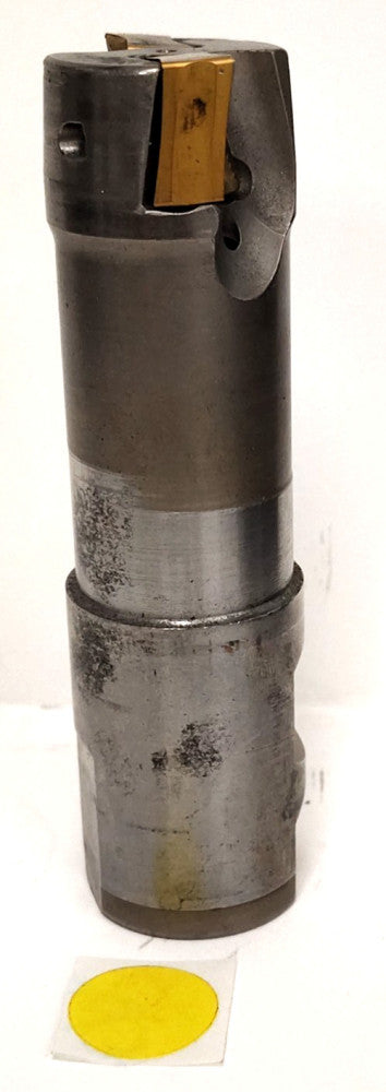 INGERSOLL 2 BLADE INDEXABLE ENDMILL CUTTER W/CARBIDE INSERTS N-1202281R01 HSS