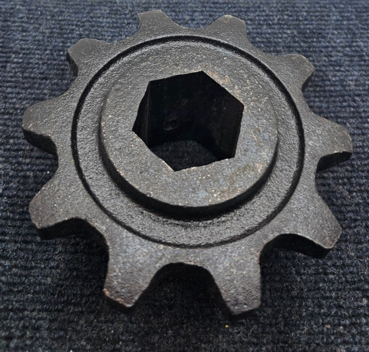SHOUP SH04166: Heavy Duty Elevator Sprocket Black 10 tooth