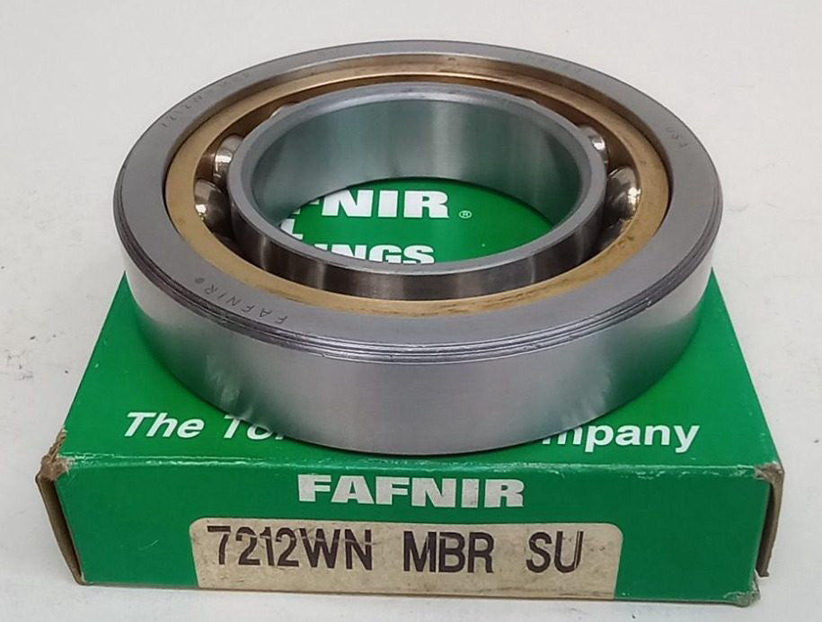 Fafnir 7212WN MBR SU Angular Contact Ball Bearing 60X110X22mm 7212WN-MBR-SU