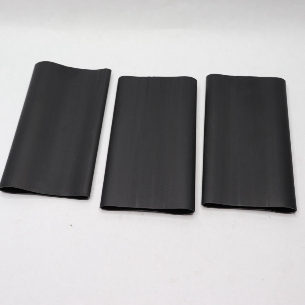 (3-Pk) Heat Shrink Tubing & Sleeves Black 3 to 1 2" x 6" Q5-3X-2-01-QB6IN-3