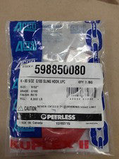 NEW ACCO KUBLEX K80 9/32" 7 MM SLING HOOK GRADE G100 598850080 4300LBS..B4