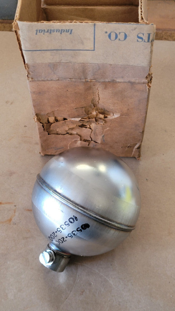 Moore Products 10535-200 Stainless Steel Float Switch Ball 3-1/2"