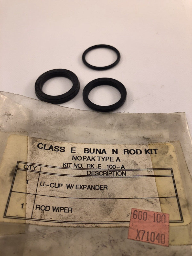 NOPAK  RK E 100-A, Buna N Rod Kit, Type A, Class E,  * NEW Old Stock*