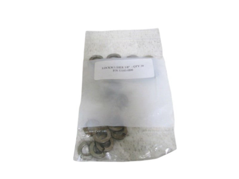 LOT OF 20 LOCKWASHER 3/8" 53103-H00 NSNP IN BAG