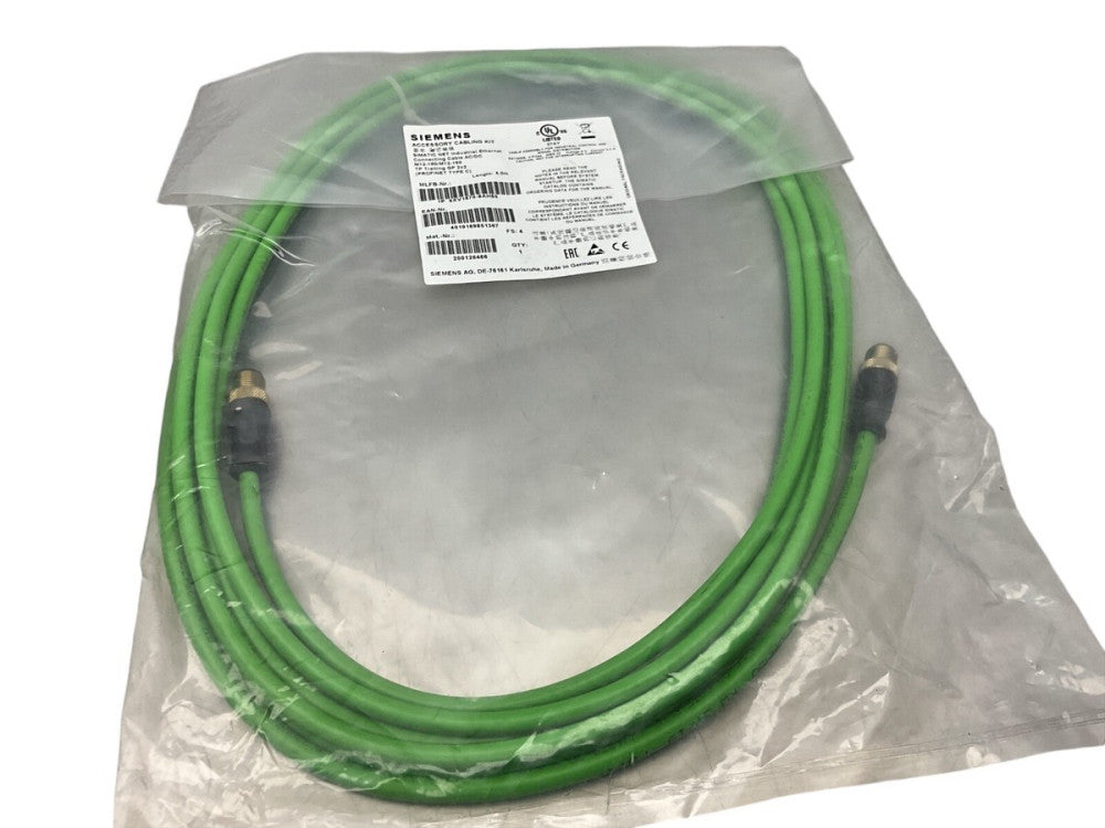 Siemens 6XV1870-8AH50 Simatic, IE Connection Cable M12-180 4 PINS 5m 200126466