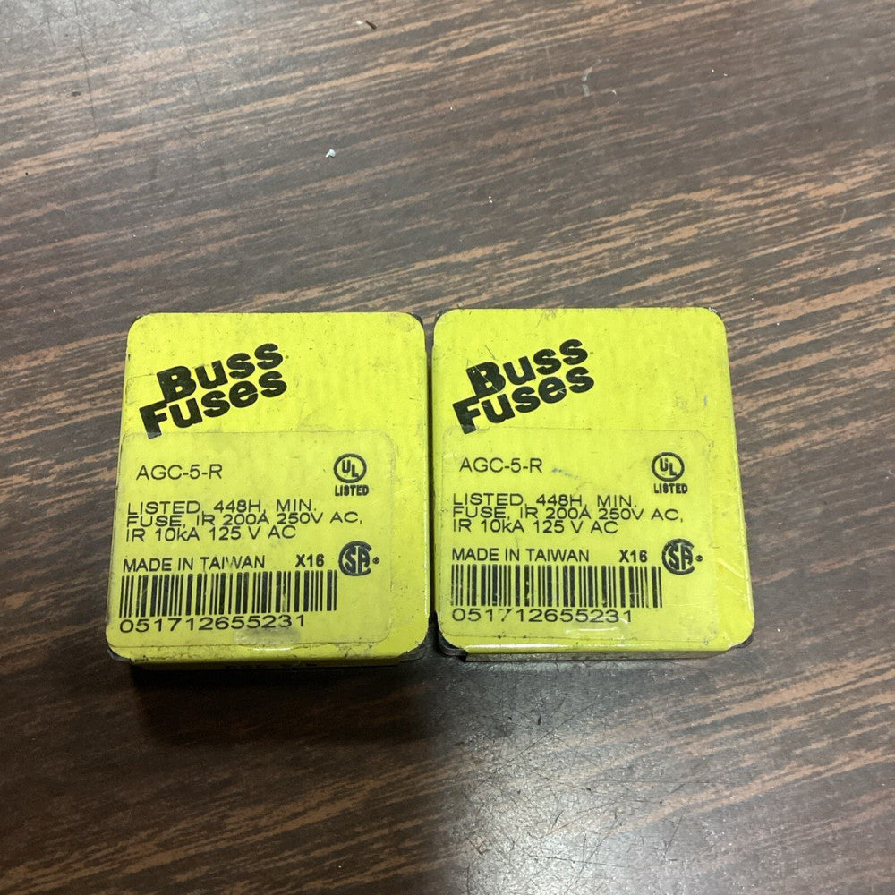 Buss AGC-5-R Bussmann Fuse (Pack of 10)