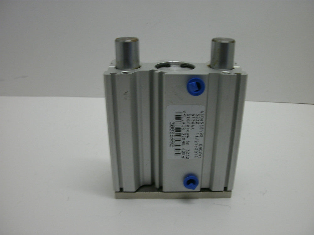 PNEUMATIC B17G4A DUAL ROD GUIDED AIR CYLINDER 32MM BORE X 60MM STROKE NEW NO BOX