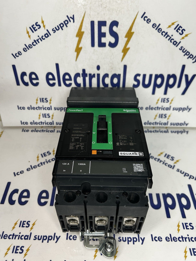 SQUARE D HGA36125 125 A 3 P Circuit Breaker