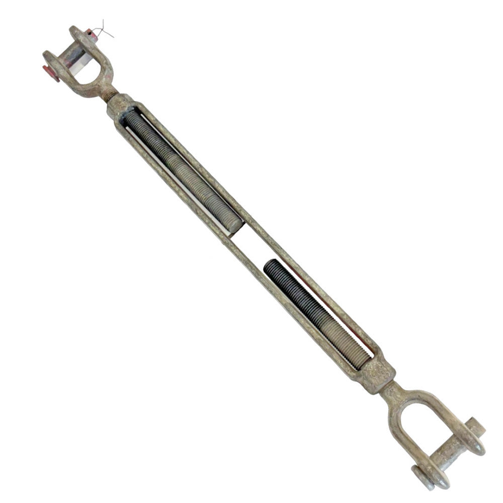TURNBUCKLE JAW TO JAW W/ 2 PINS, 34 IN X 67 IN, STEEL