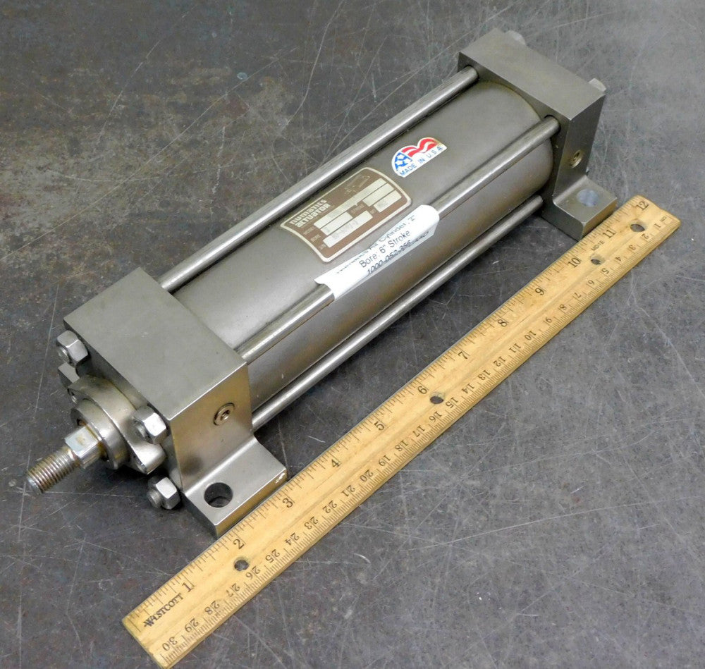 Numatics Actuator - S2BL-06A1V-CAA0 Pneumatic Air Cylinder 2in. Bore 6in. Stroke