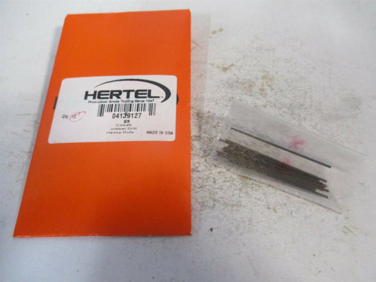 (04139127) #65 5/8" x 1-1/2" OAL 135° Cobalt Tapered Jobber Drill - Pack of 12