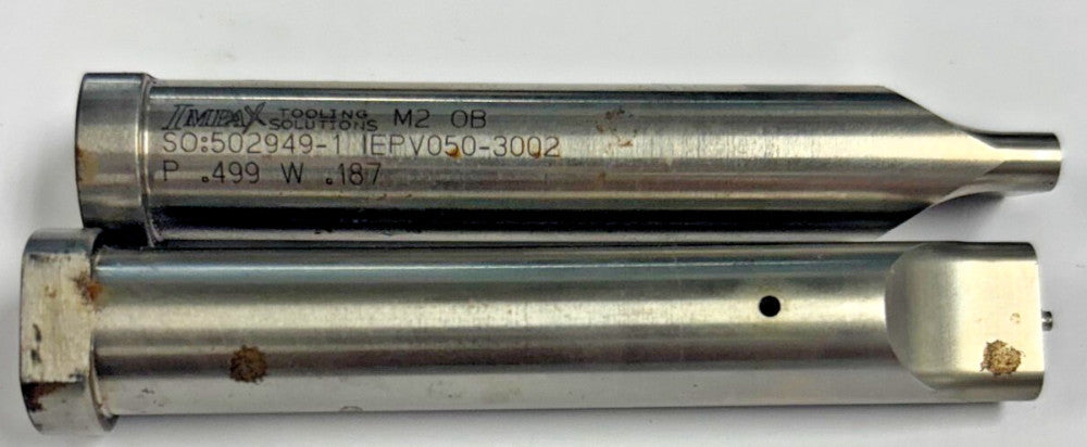 IMPAX TOOLING BLANK MOLD DIE & PUNCHES IEPV050-3002 LOT OF 2