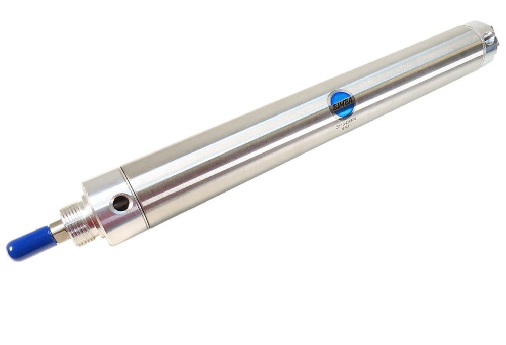 Bimba  3113-DXPN  Stainless Steel Pneumatic Cylinder 2" Bore 13" Stroke  NEW