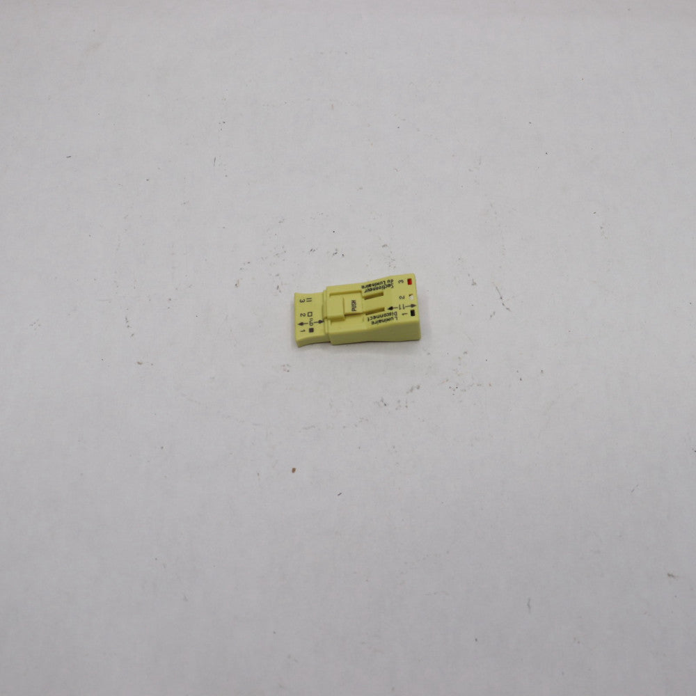 Wago Ballast Connector Yellow 3P 18-12AWG Sol Copper 16-12 AWG STR Copper