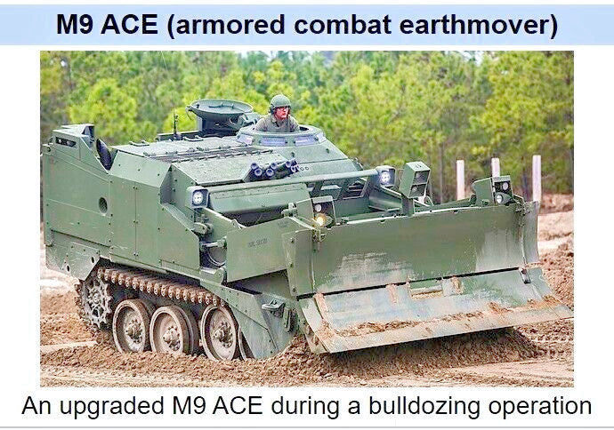 M9 Armored Combat Earthmover (ACE) Hydraulic Manifold Assembly, 12496938 [B7B3]