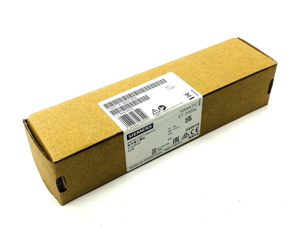 Siemens 6ES7 141-5BF00-0BA0 SIMATIC ET 200AL Digital Input Module 8x 24VDC