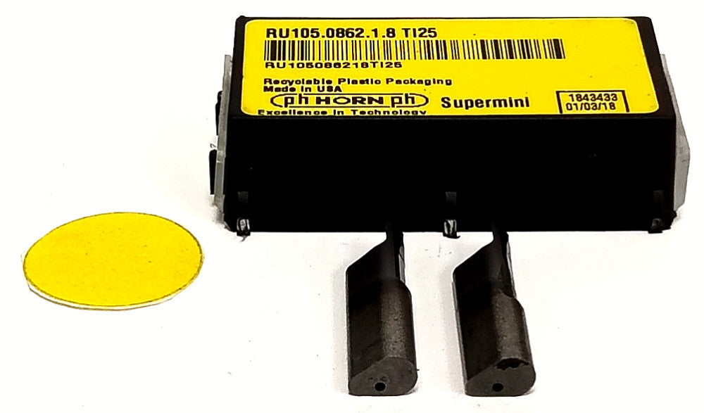 HORN COOLANT-FED CARBIDE GROOVING INSERT RU105.0862.1.8-TI25 *LOT OF 2*