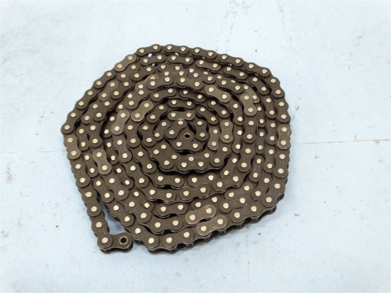 TSUBAKI RS50 11FT LONG 3/4" WIDE 1/4" PITCH ROLLER CHAIN (63287 - USED)