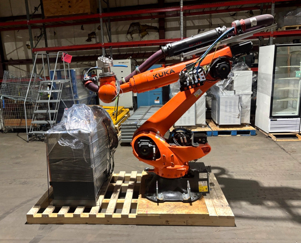 Kuka KR 120 R2700-2 / FLR Robot System w/ KR C4 NA UL Cabinet Controller, 2021