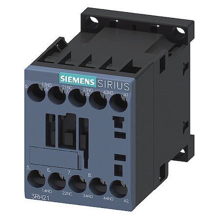 Siemens 3Rh21311ap00 Iec Control Relay, 3No/1Nc, 230Vac, 10A