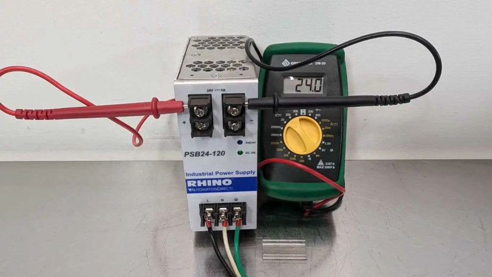 Rhino PSB24-120 Power Supply 5A 100-240VAC to 24VDC 5A