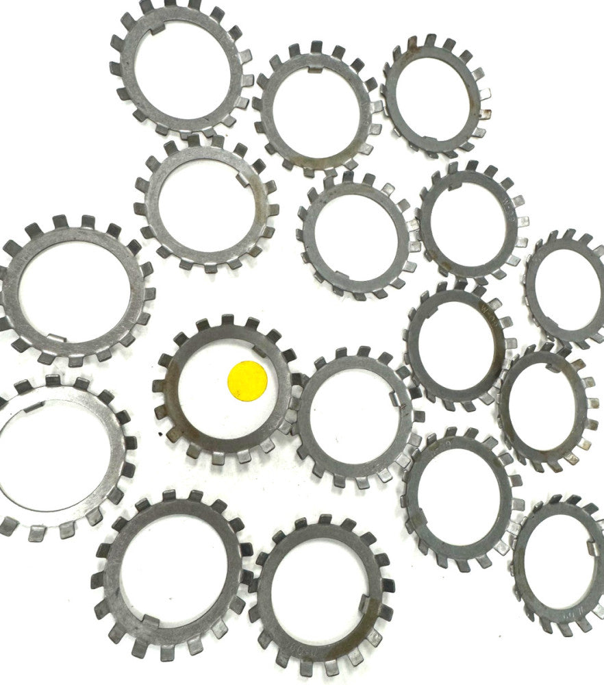 SKF W 09 LOCK WASHER ID 1.792" OD 2.675" THICKNESS 0.262" LOT OF 17