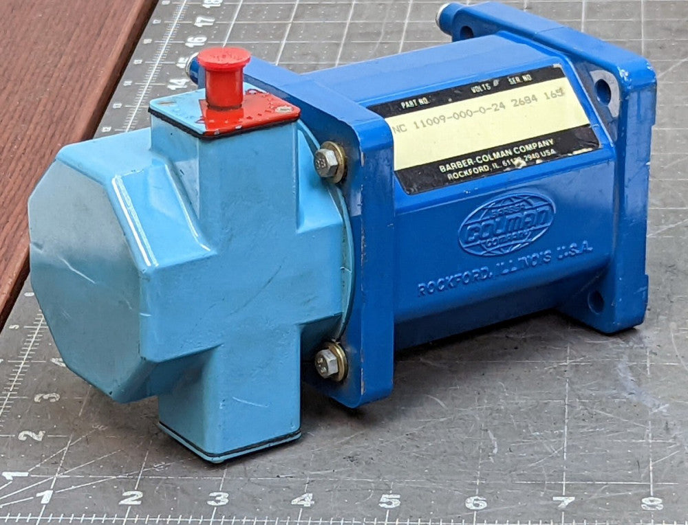 New Barber Colman DYNC 11009-000-0-24 24V Actuator MILITARY ISSUE [A6B3]