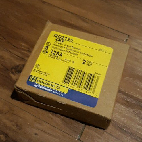 Square D QO2125 125 Amp Circuit Breaker