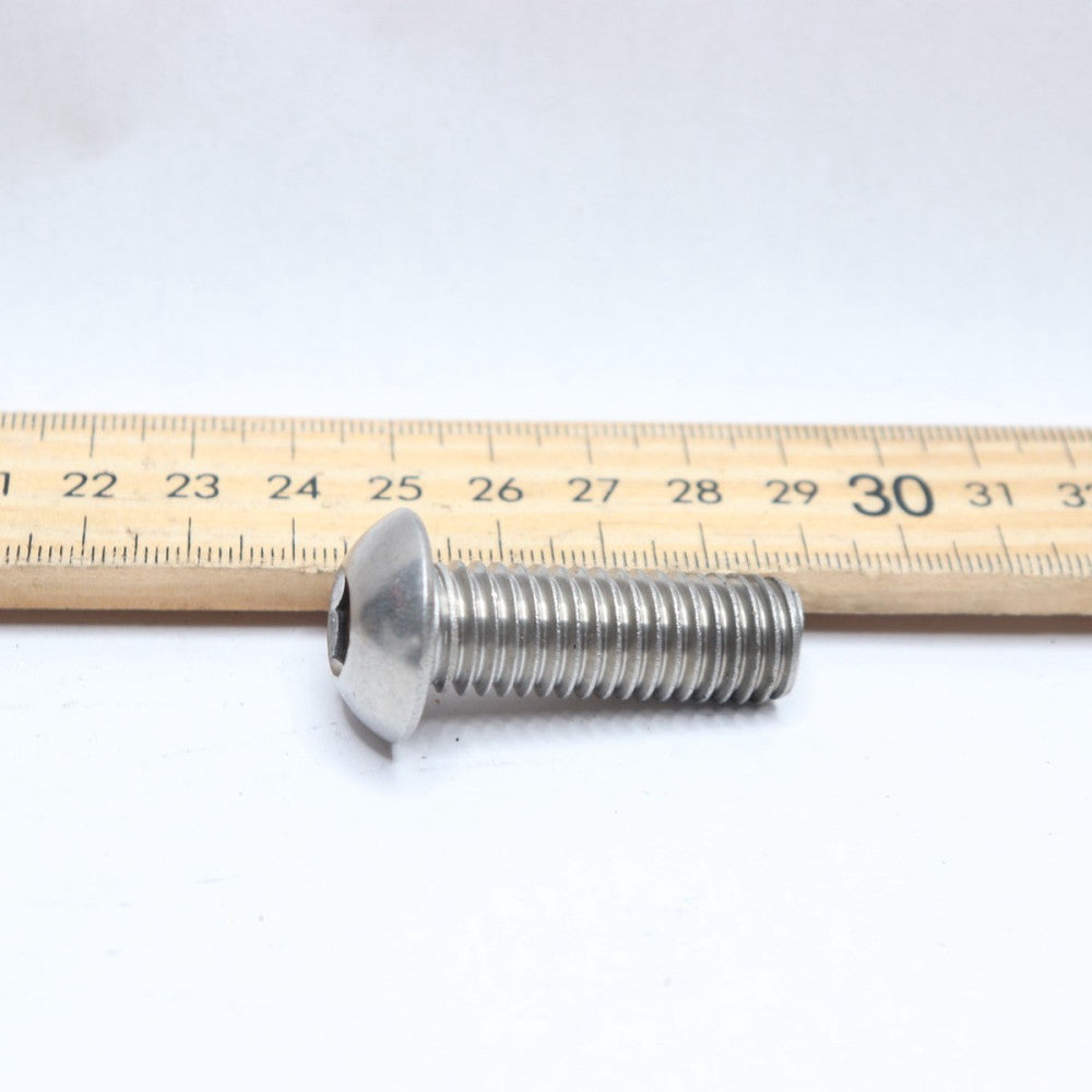 (24-Pk) Allen Bolts Stainless Steel 1/2"-13 X 1-1/2"