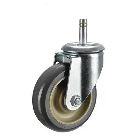 Zoro Select P12s-Up050d-Sg1 Swivel Stem Caster,Polyurthn,5 In,300 Lb