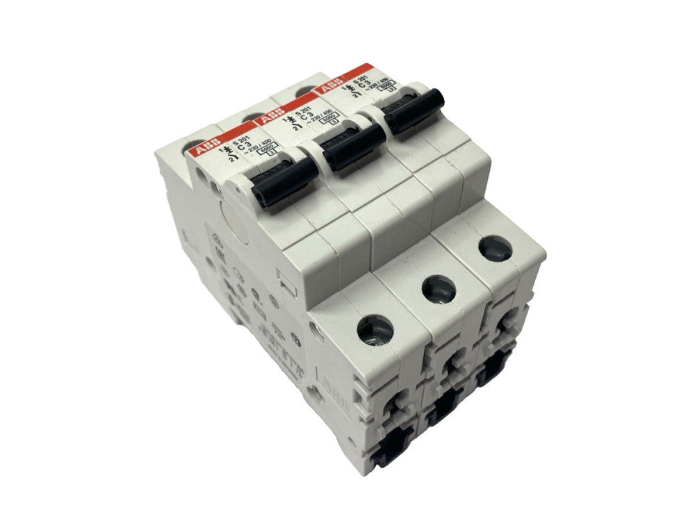 ABB S201-C3 Miniature Circuit Breaker 1-Pole 3A LOT OF 3