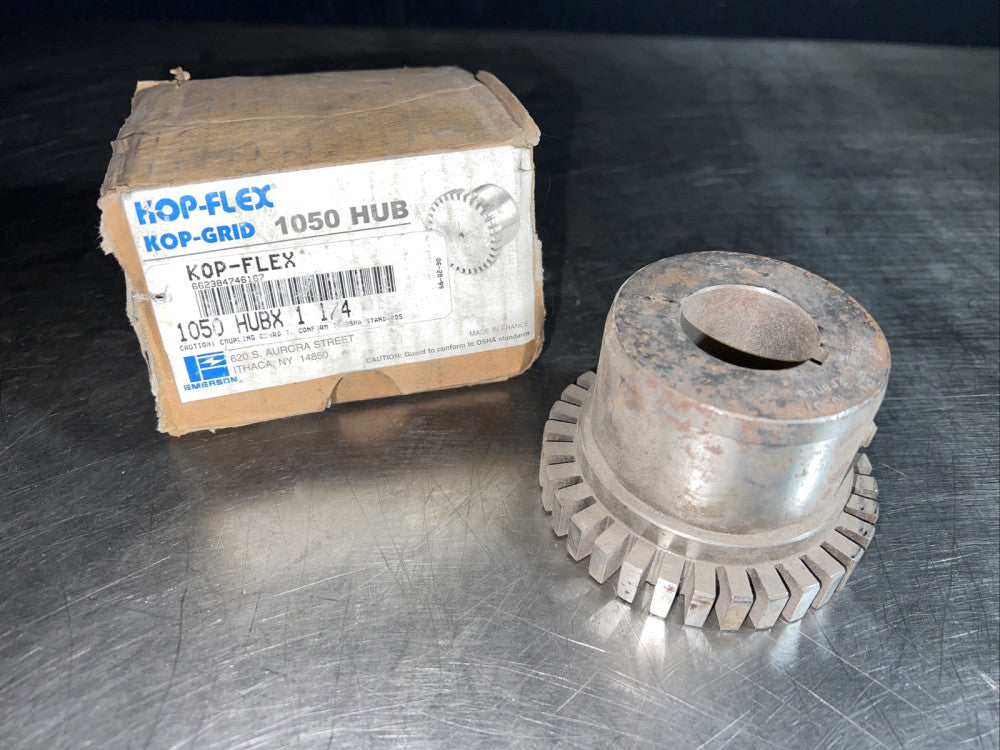 Nos Kop-Flex  1050HUBX1 1/4  Grid Flex Coupling Hub 1-1/4 Bore Made in France