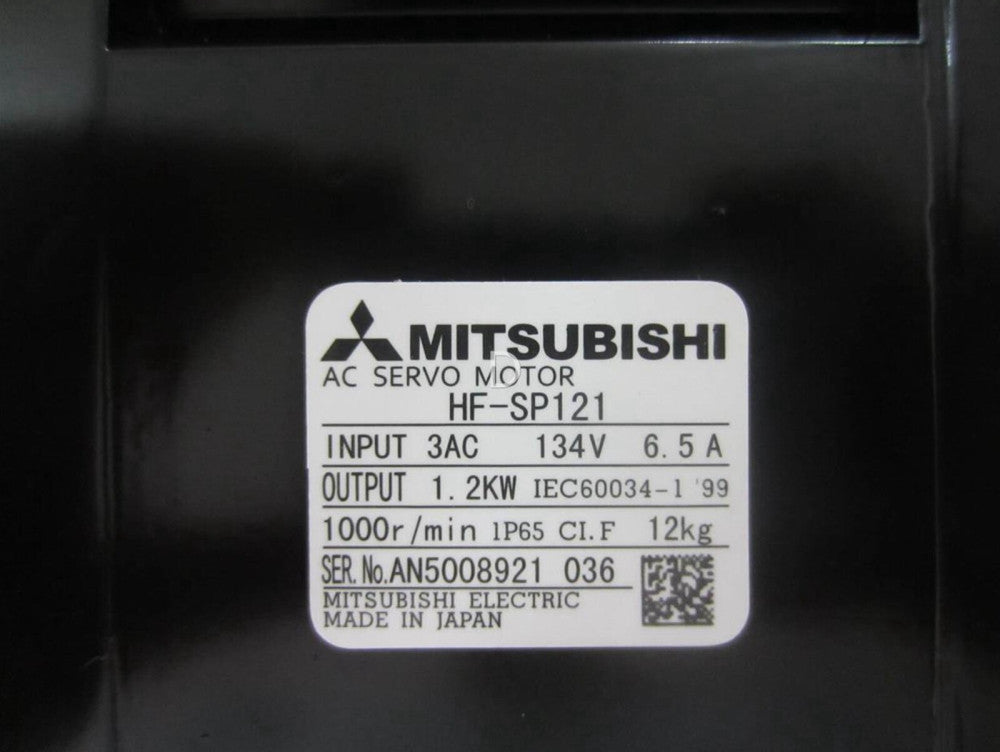 One New In Box Mitsubish HF-SP121 Servo Motor