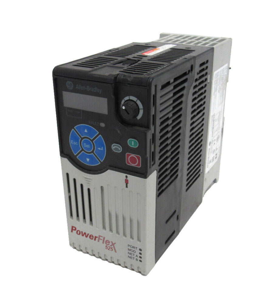 USED ALLEN BRADLEY 25B-D1P4N104 POWERFLEX 525 SER. A .5HP 25BD1P4N104