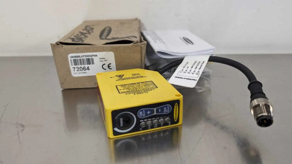 Banner Q60BB6LAF2000QPMA Adjustable Field Sensor 2000mm 72064 2m 5 Pin M12