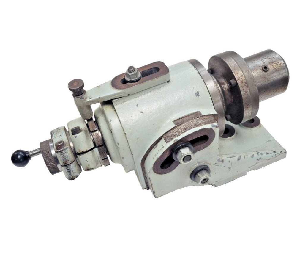 TILTING INDEXING HEAD R85285 LATHE WORKHEAD OAD: 17" X 8" X 8" BASE: 6-1/2"