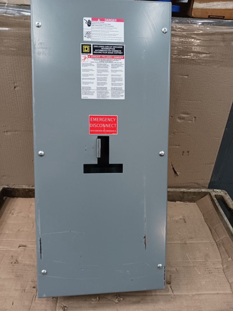 Square D J250S Circuit Breaker Enclosure 250 Amp Max Nema 1 600 V