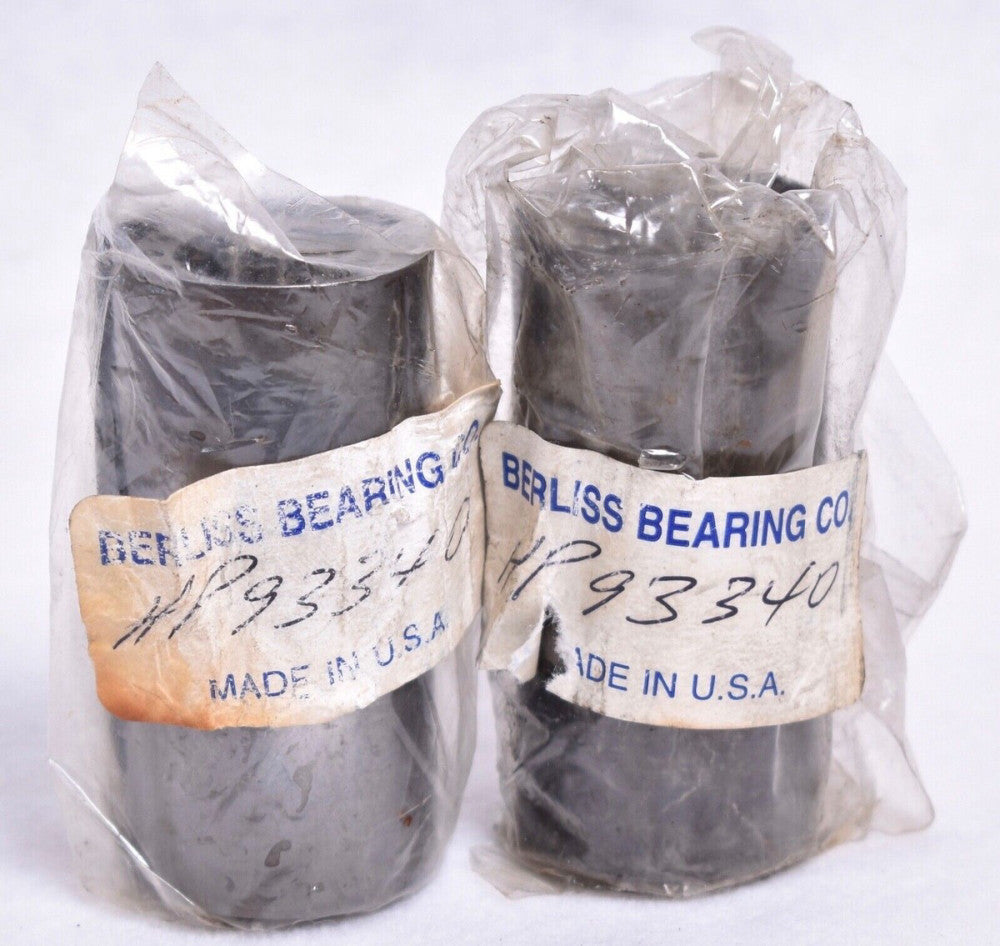 2 Count Berliss Roller Bearings Split Outer Races  HP93340