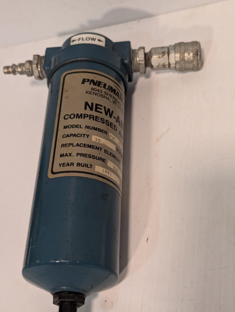 Pneumatech P2C-50-10 Filter Housing Assembly, 300psig Max