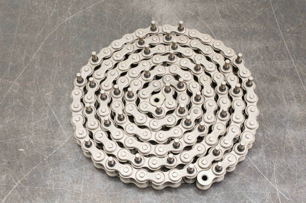 Diamond 60NP Nickel Plated RC-60 Roller Chain Roll 3/4" Pitch RC60-1 102"
