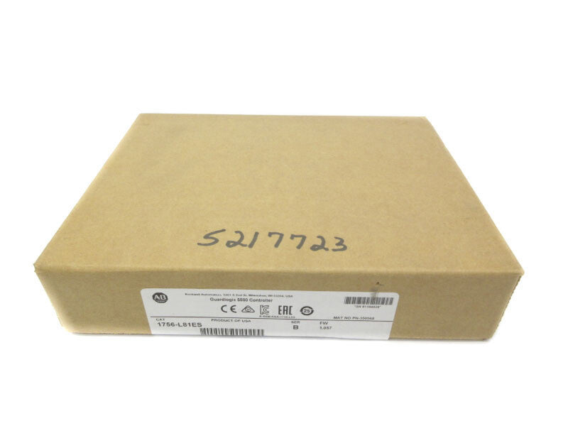 ALLEN BRADLEY 1756-L81ES SER. B F/W 1.057 DATE: 2020 NSFS