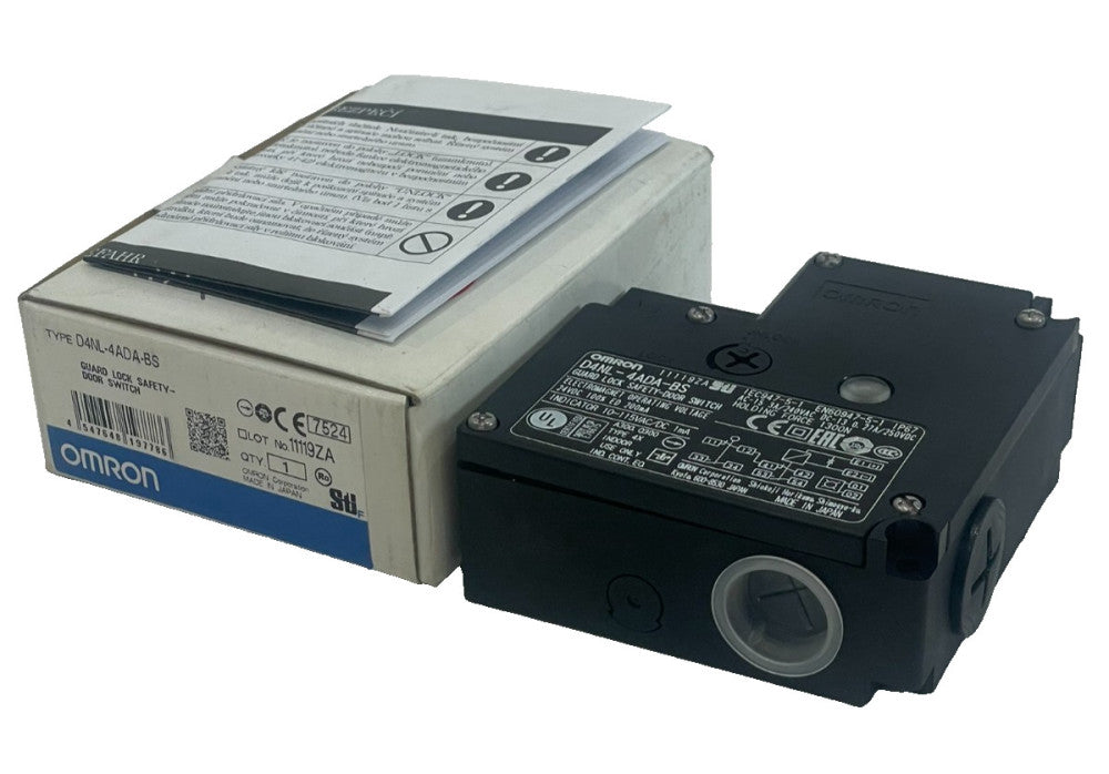 NEW OMRON D4NL-4ADA-BS GUARD LOCK SAFETY DOOR SWITCH D4NL4ADABS