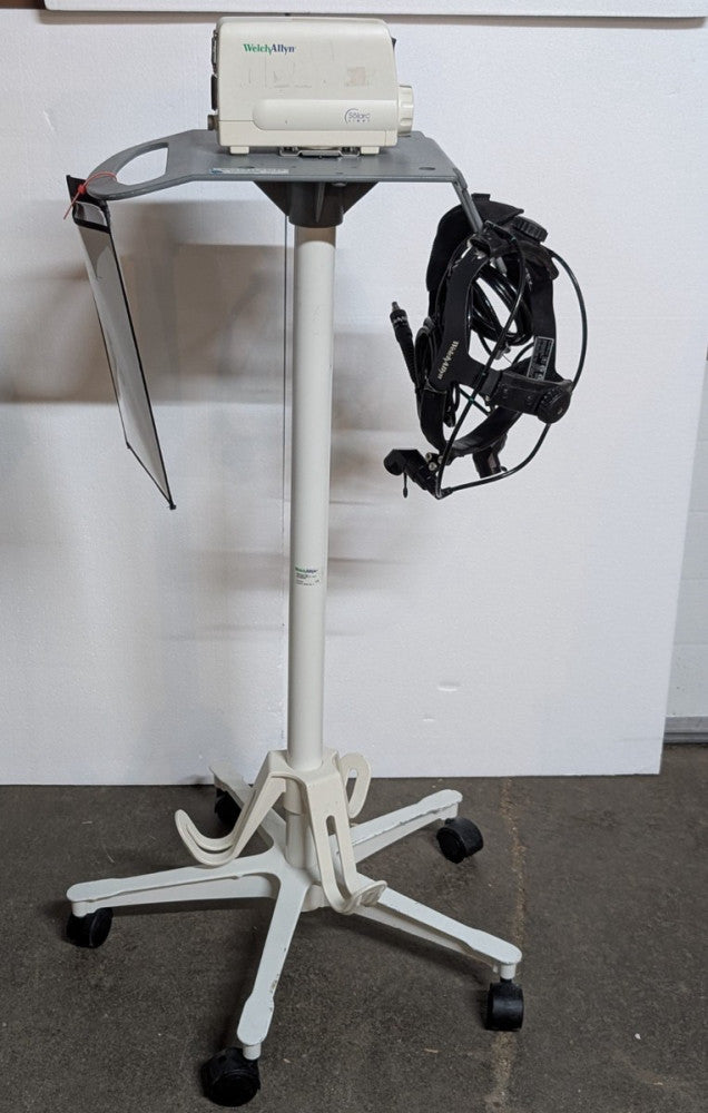 Welch Allyn 49501 Solarc Light Source with 2 Headlamps, Fiber Cables and Stand